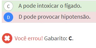 mensagem de resolução