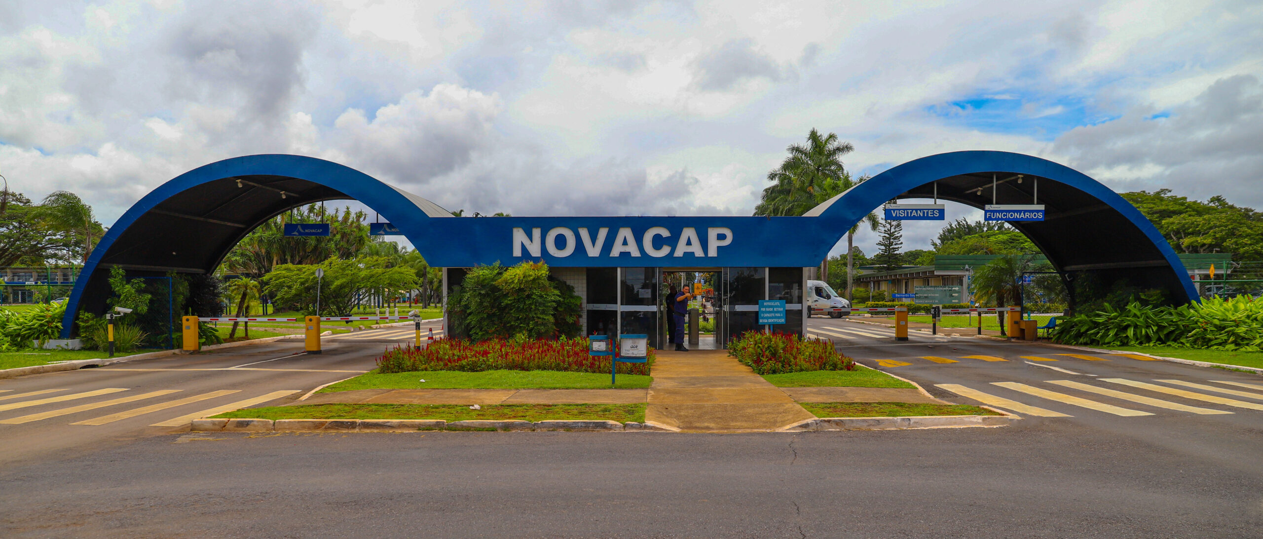 Entrada da Novacap