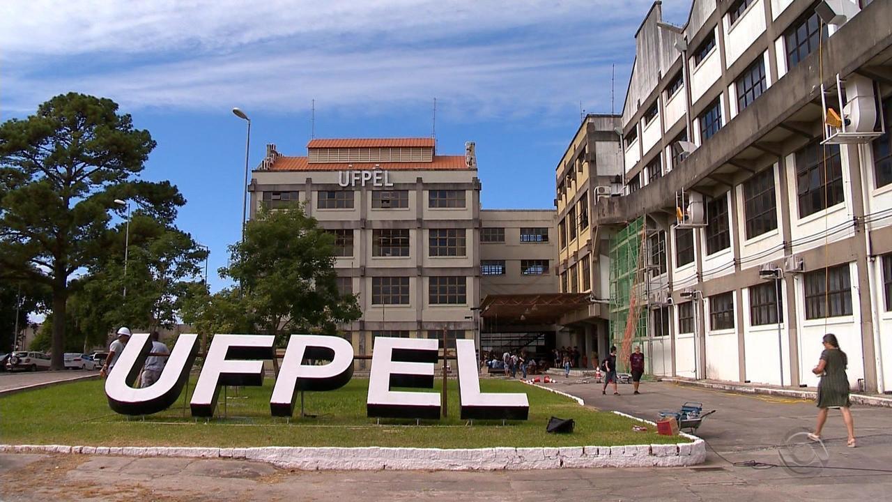 Universidade Federal de Pelotas. Imagem: Reprodução/RBSTV