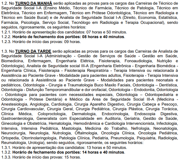 Provas do concurso IPSEMG 2023