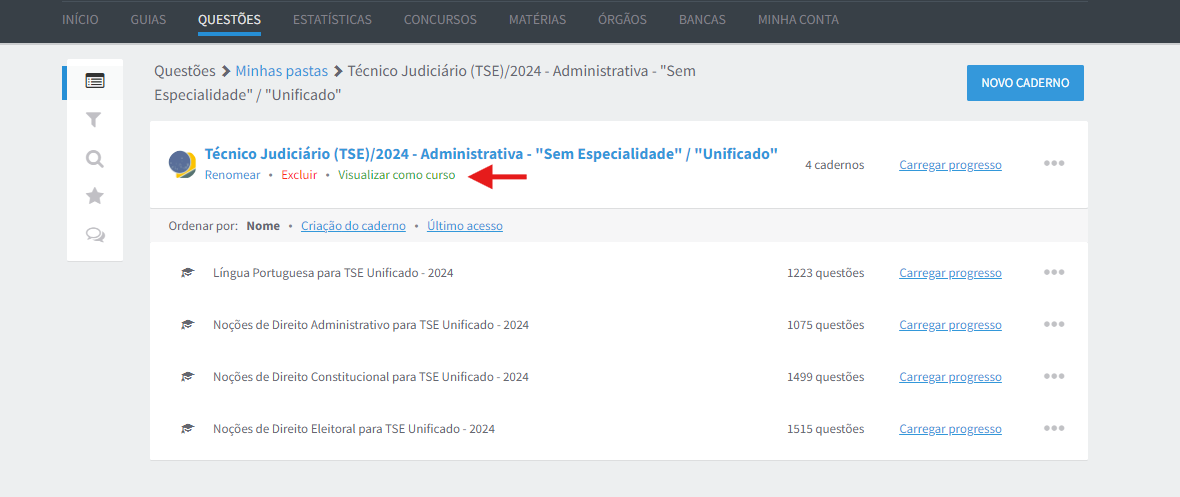 O Guia De Estudo – TSE Unificado › Vinteum Concursos